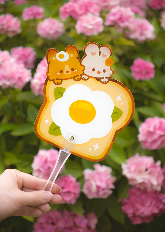 Toasty Mochi & Bonbon Hand Fan