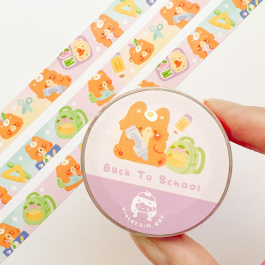 Mochi Back to School Washi Tape